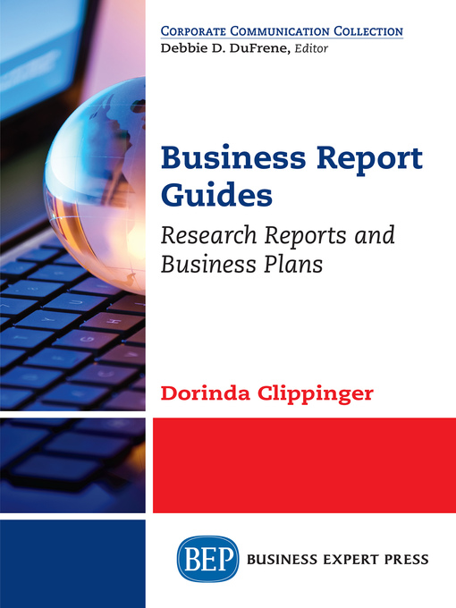 Title details for Business Report Guides by Dorinda Clippinger - Available